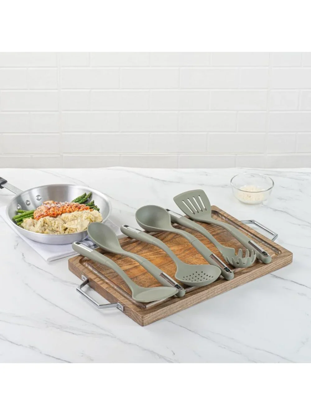 6-Piece Silicone Utensil Set - Non-Slip, Heat-Resistant Kitchen Tools, Durable